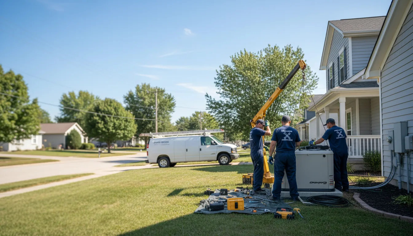 Generator Installation in Bossier City, LA near me
